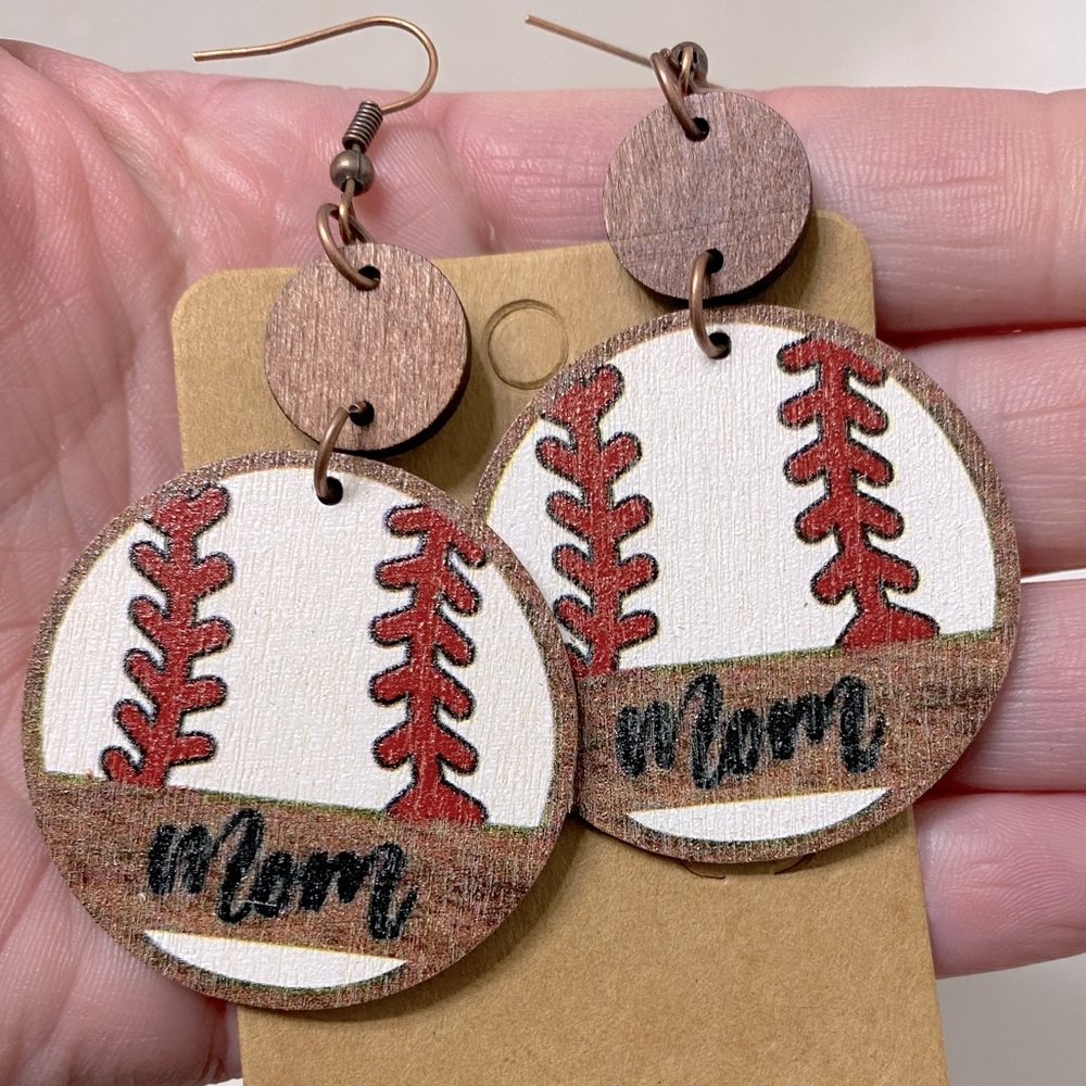 Baseball Mom Earrings